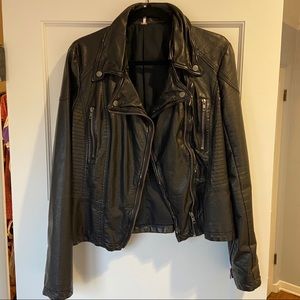 Free People Leather Jacket